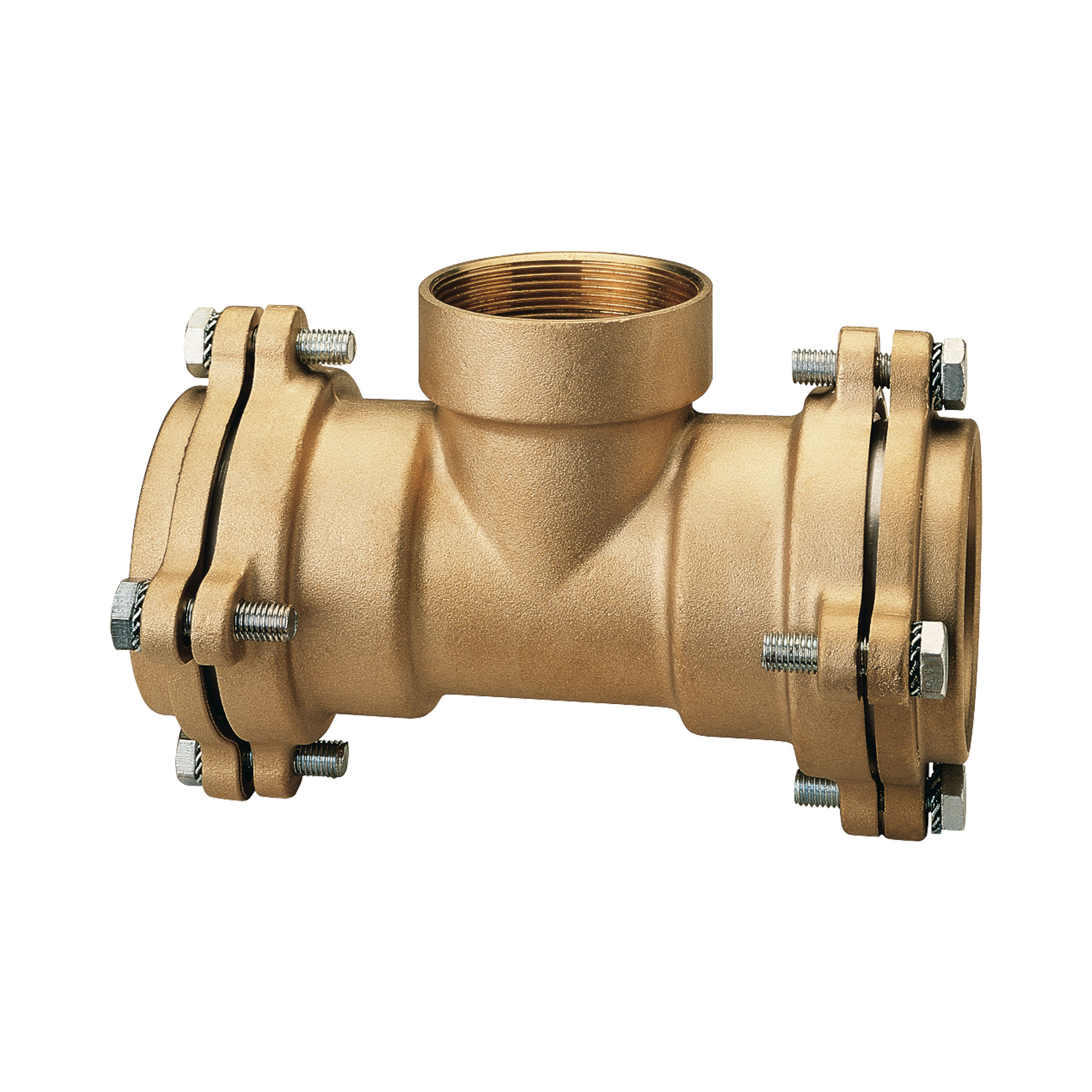 035FL Raccord en T femelle avec brides