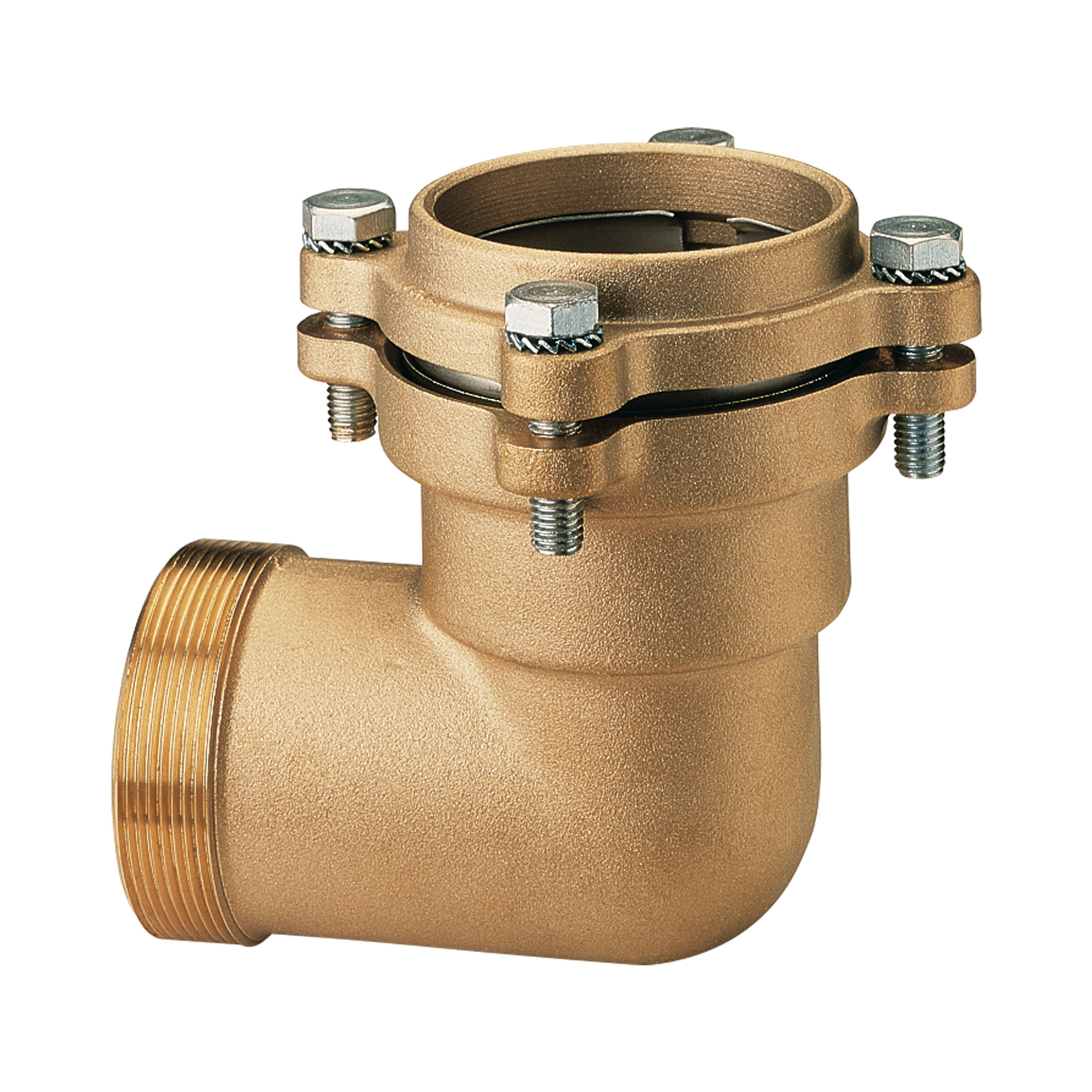 040FL Raccord coudé mâle avec brides