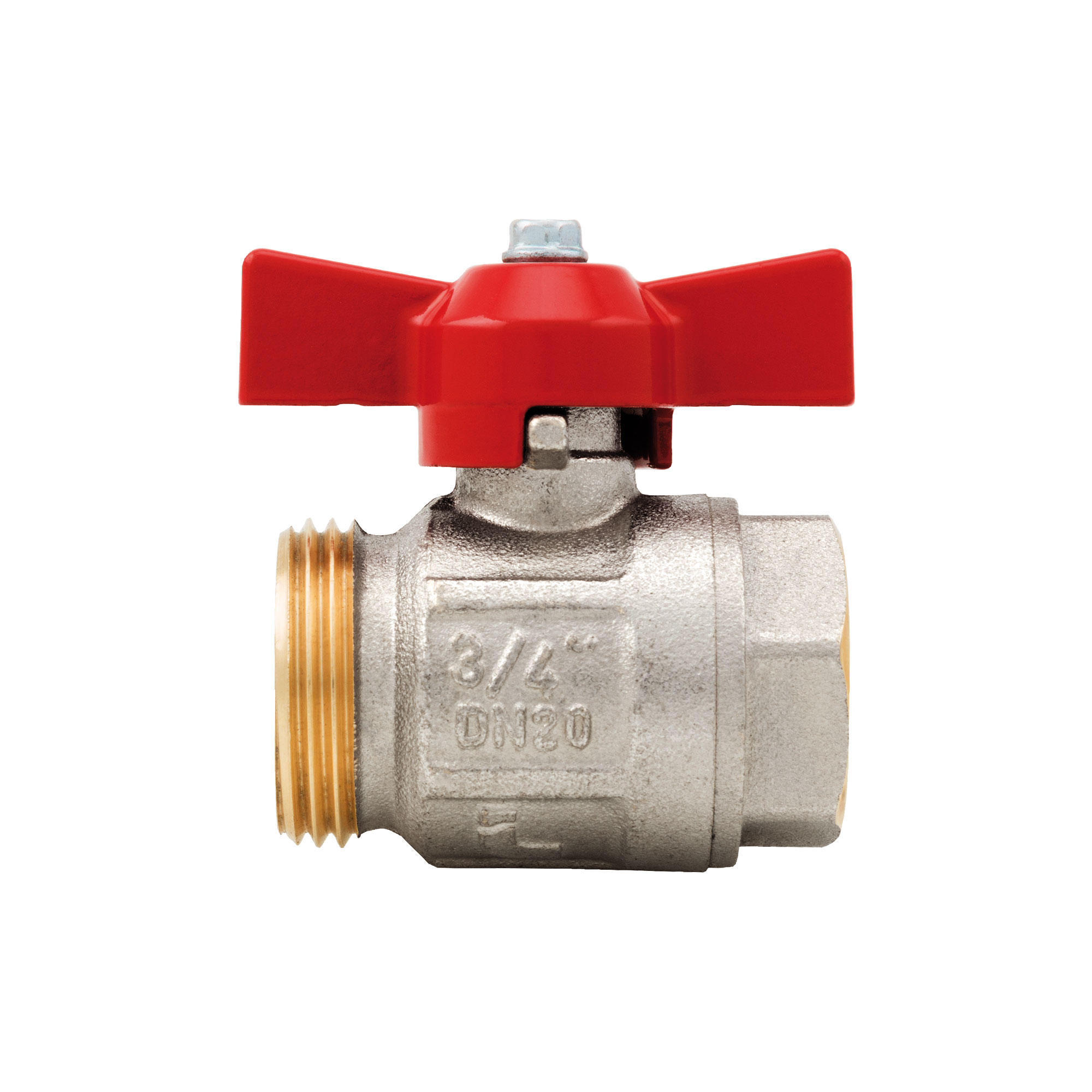 098SDC Vanne droite à boisseau sphérique Ideal, passage intégral pour collecteurs - 098SDC