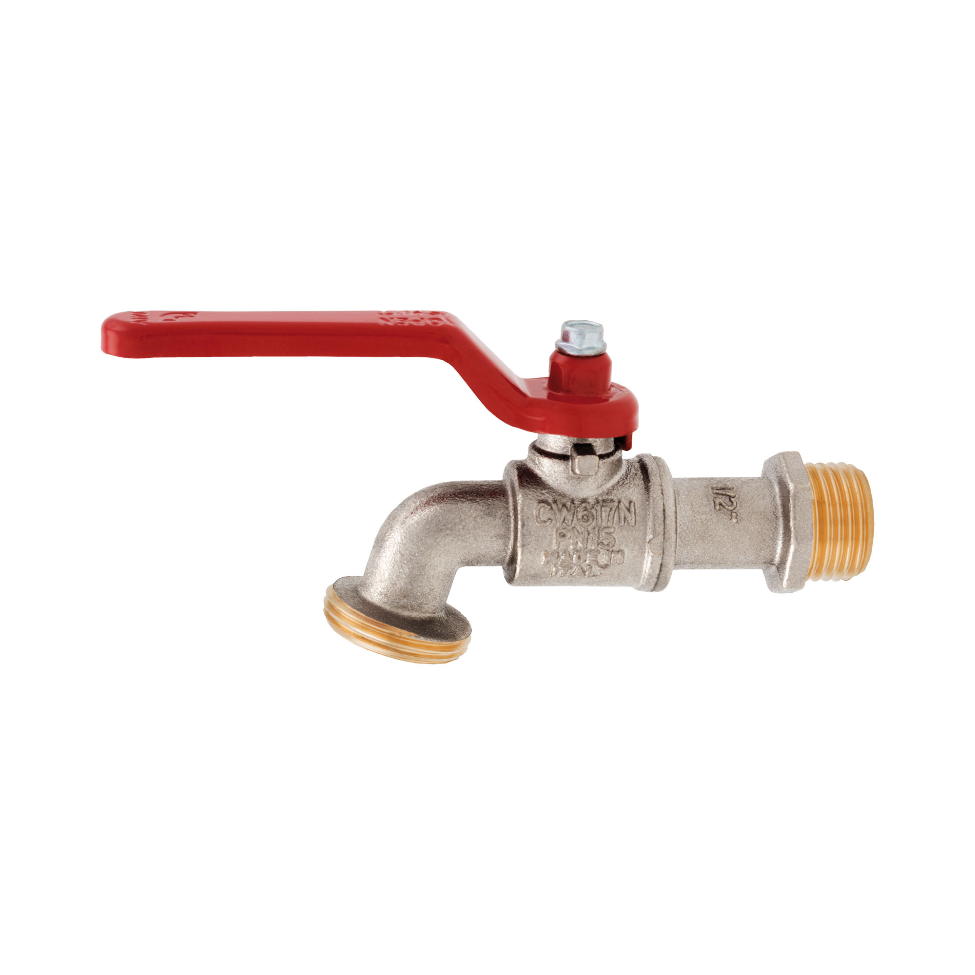 Robinet à boisseau sphérique porte-tuyau