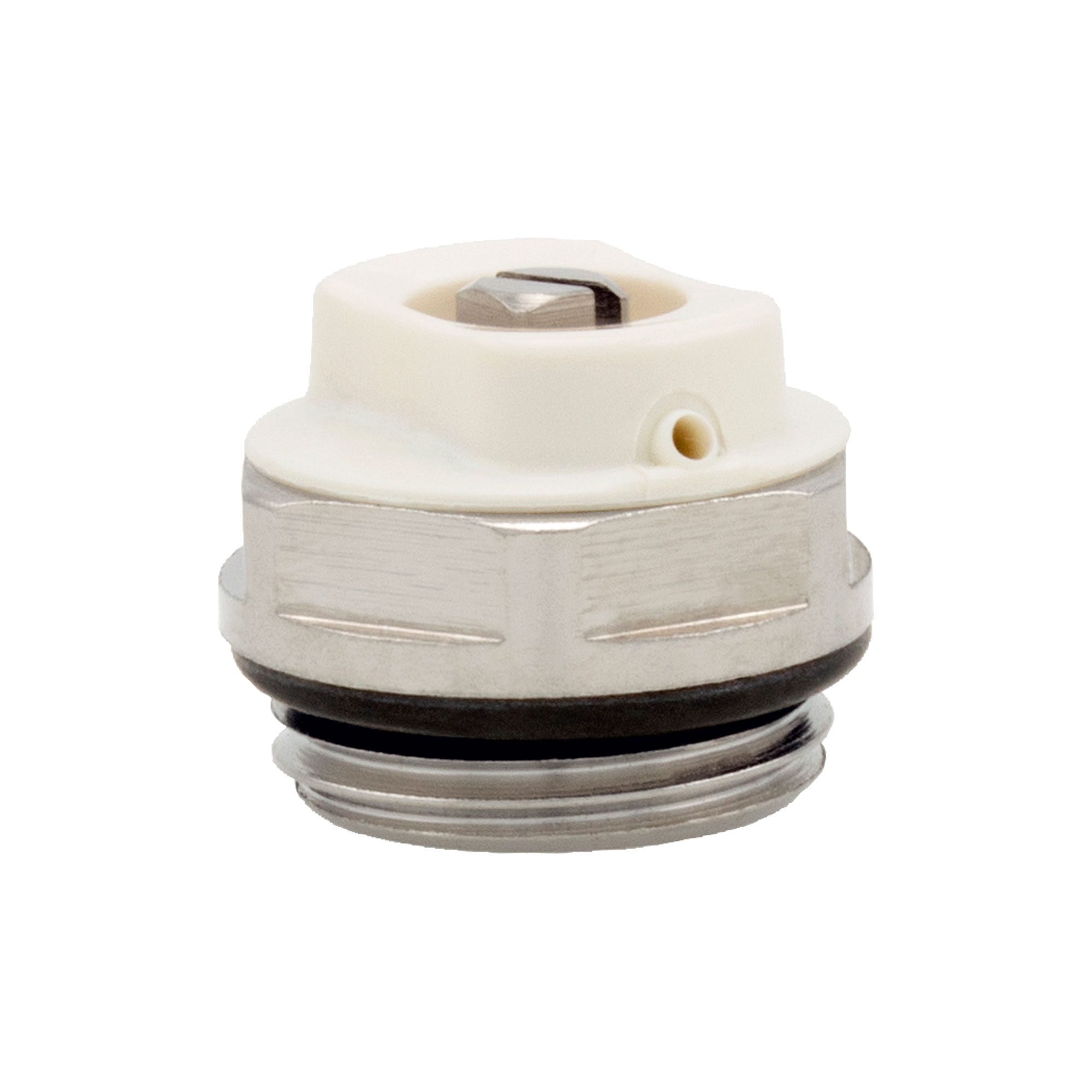 Purgeur d’air manuel orientable nickelé