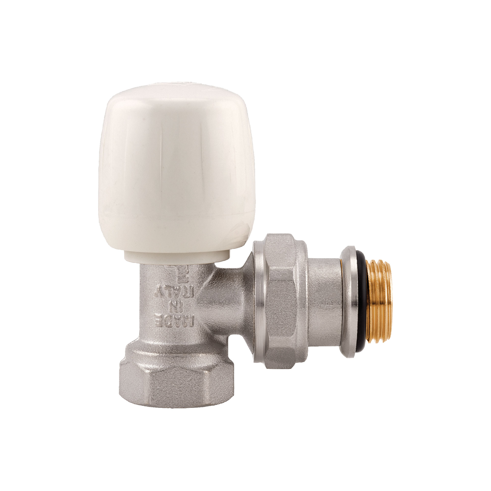 Vanne coudée manuelle