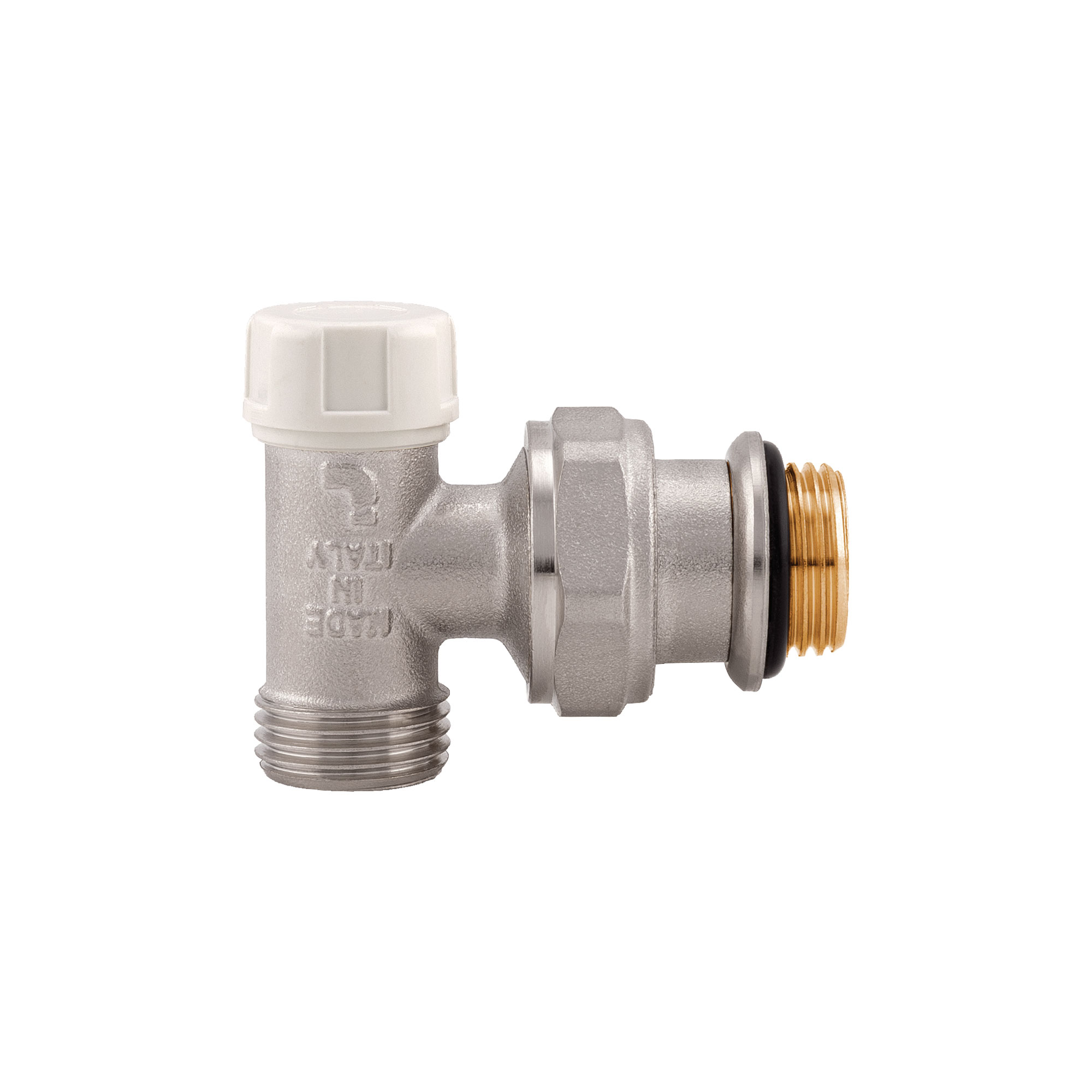 Coude de réglage équerre, raccord mâle