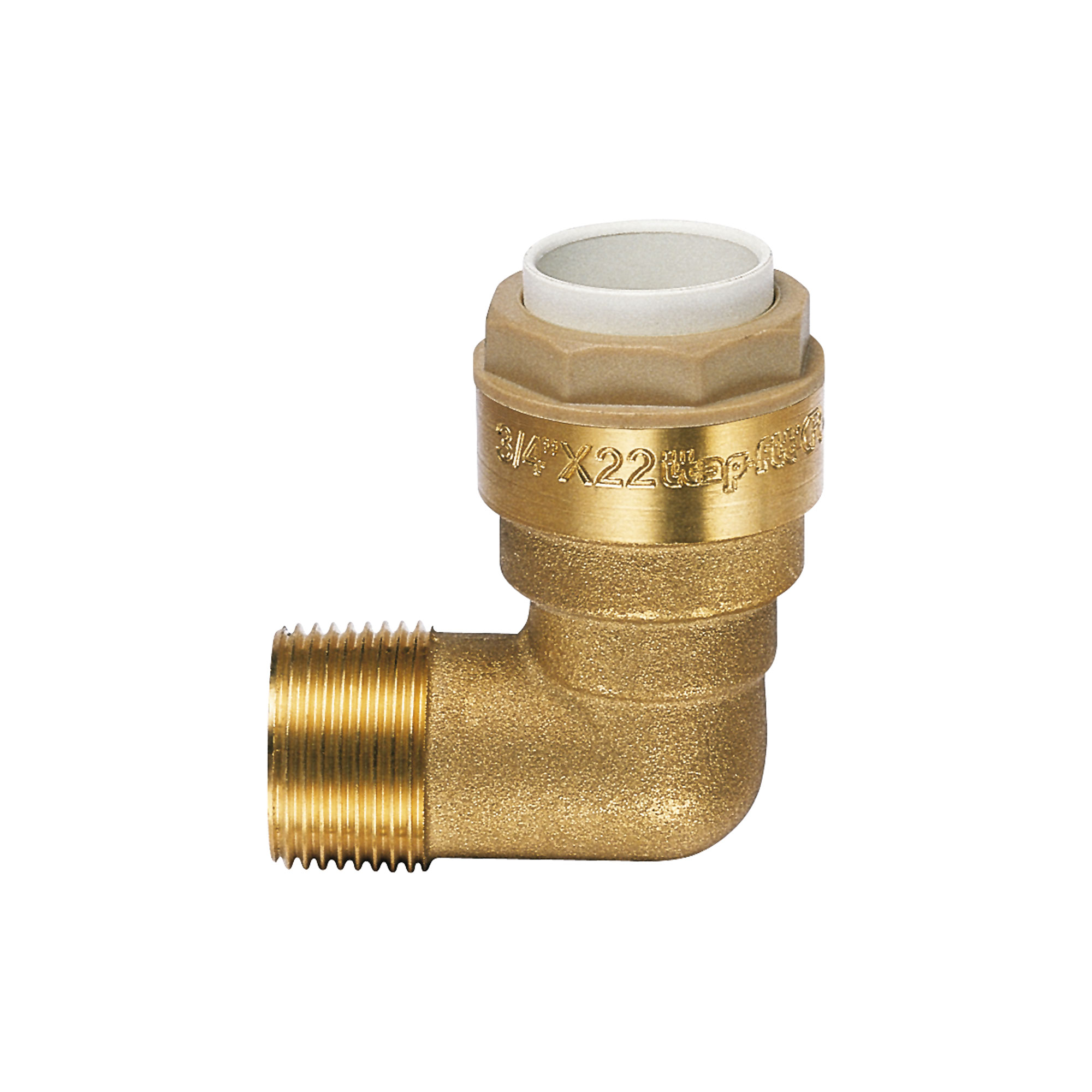 Raccord coudé mâle