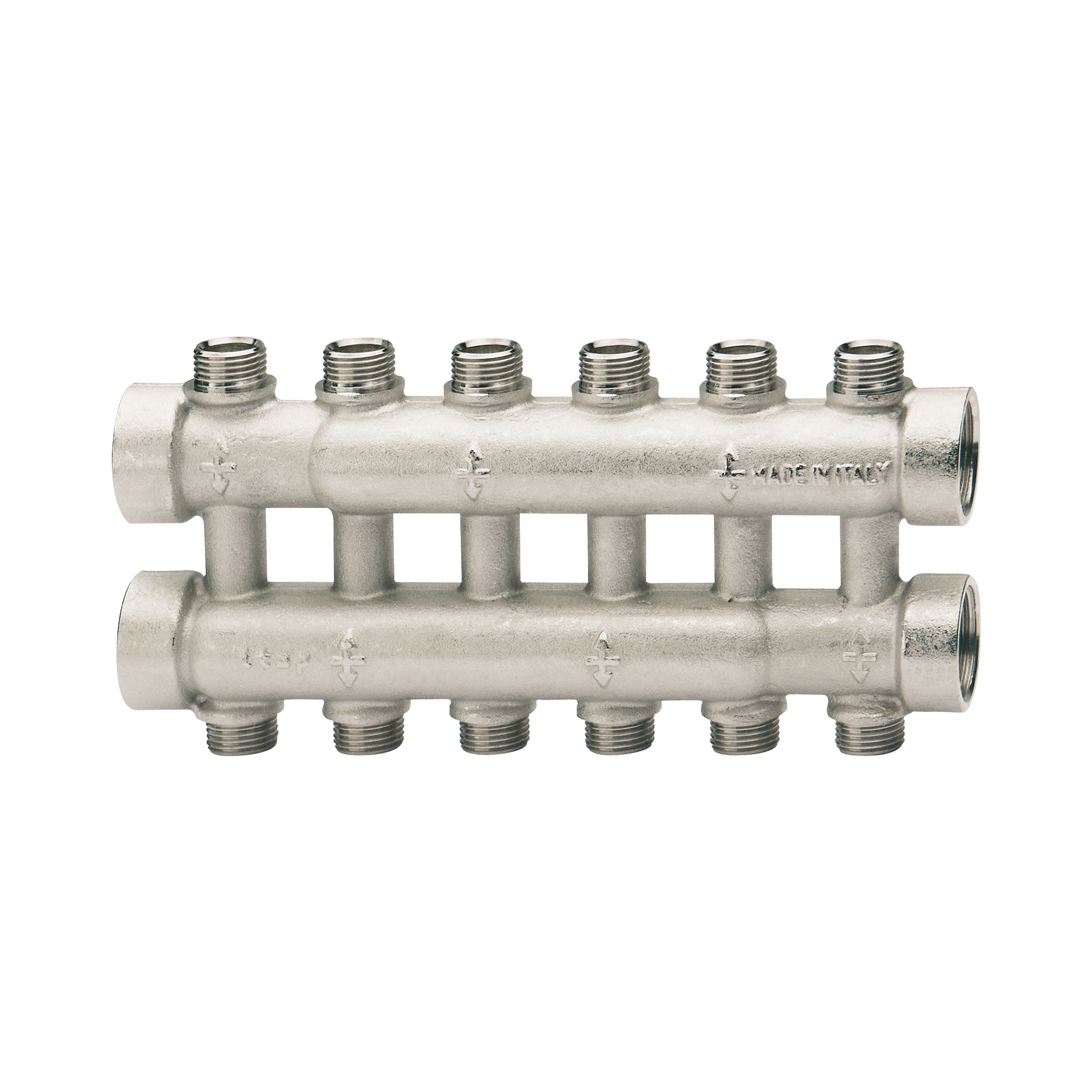 885 Collecteur de distribution coplanaire, dérivations mâles logement conique 1/2’’