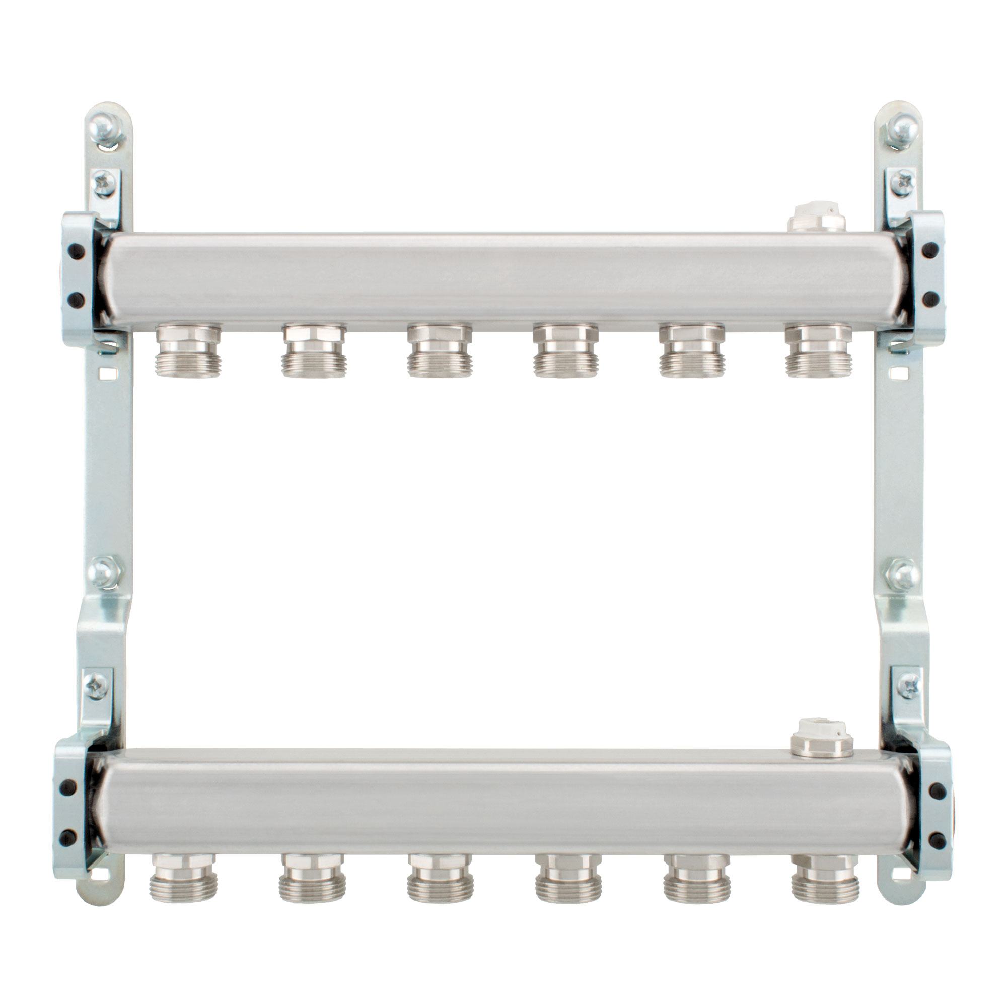 Collecteur pré-monté avec purgeur d’air