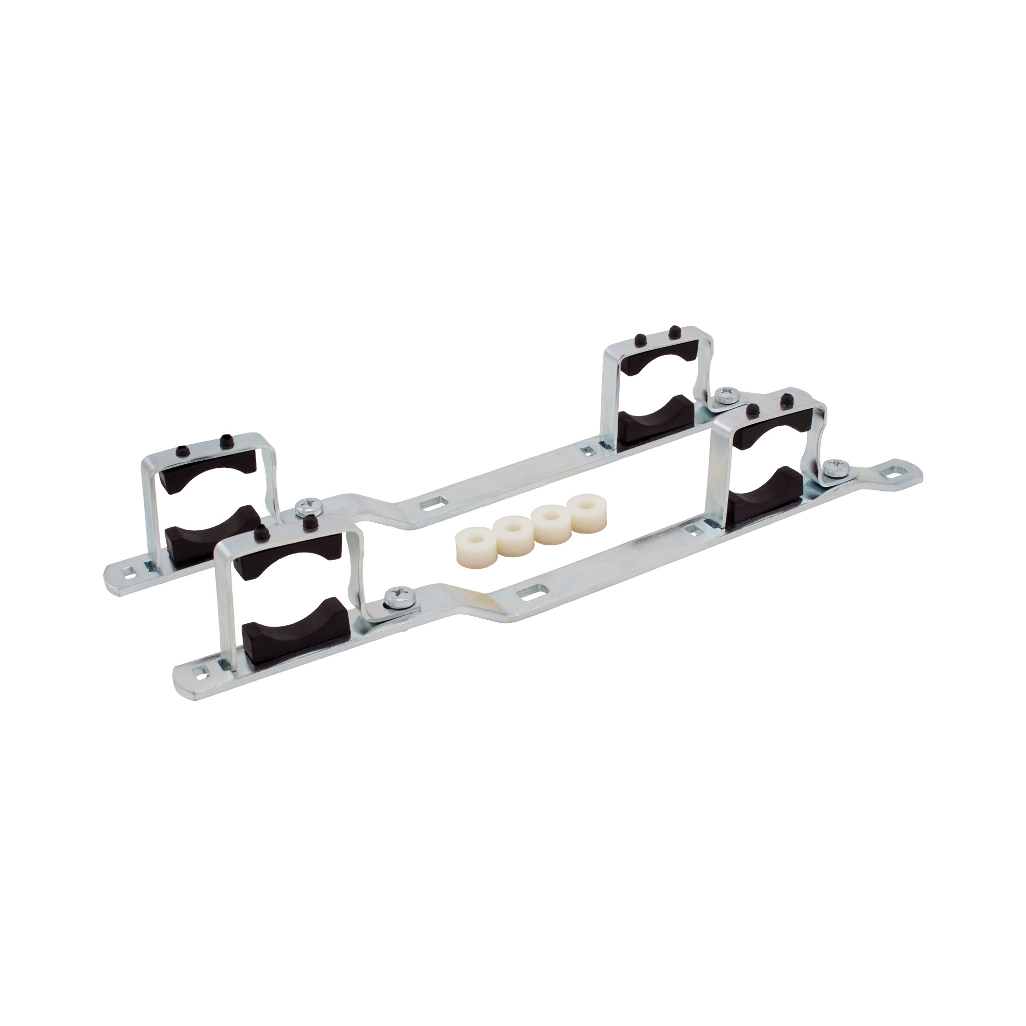 Étriers de fixation en acier pour coffrets métalliques art. 498 et 498R