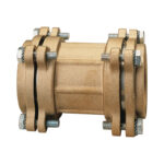Straight coupling, with flanges - 020FL