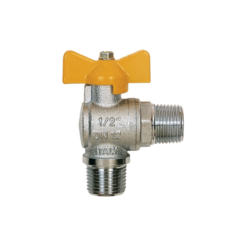 Angle ball valves for gas - 060