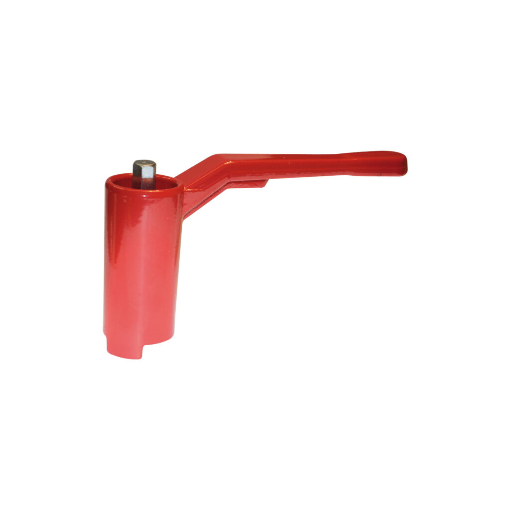 Extended handle for lined piping - 088
