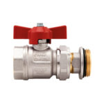 Straight ball valves kit – Compact - 098RSK