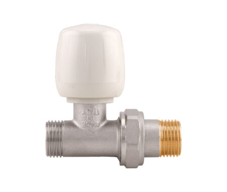 Straight manual valve