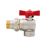 Ideal angle ball valve, full flow for manifolds - 298