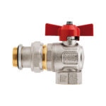 Ideal angle ball valve with o-ring, full flow for manifolds - 298S