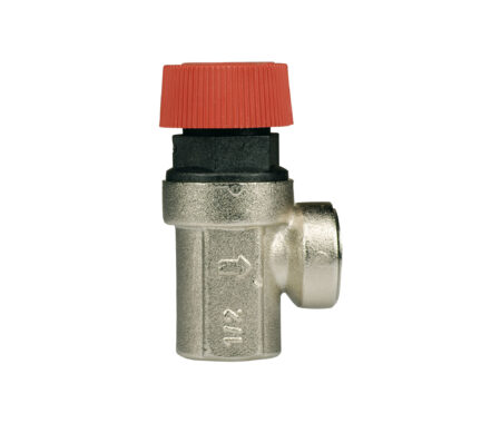 Diaphragm safety relief valve, female/female thread