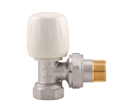 Angle manual valve