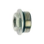 Tappo forato maschio con o-ring - 495