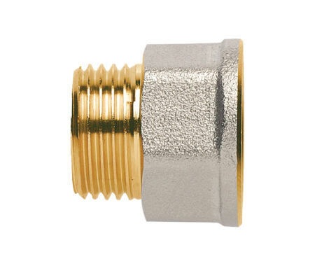 Straight female connector