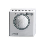 Mechanical room thermostat with changeover switching, on/off functioning led - 820CS