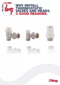 Why install thermostatic valves and heads
